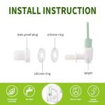 1 Gallon Beverage Dispenser With Infuser Spigot