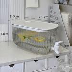 Large Capacity Beverage Dispenser with Faucet