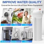 SimPure Inline Whole House Water Filter Housing