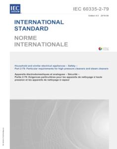 High Pressure and Steam Cleaner Safety Standards