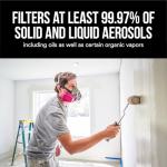 3M Multi-Purpose Respirator 65021H1, Medium