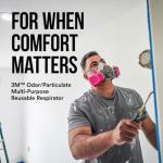 3M Multi-Purpose Respirator 65021H1, Medium