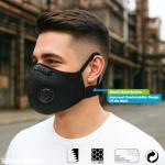Breathable Reusable Dust Mask with Carbon Filters