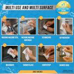 Heavy Duty Surface Cleaner Wipes - 24 Large