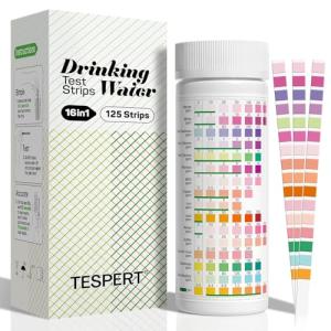 Drinking Water Test Strips 125ct – 16 Tests