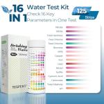 Drinking Water Test Strips 125ct – 16 Tests