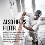 3M Chemical Odor Valved Respirator - Pack of 2