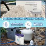 Poolzilla 25LB Diatomaceous Earth Pool Filter Aid