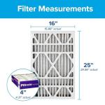 Filtrete MERV 12 Air Filter 2-Pack, 16x25x4