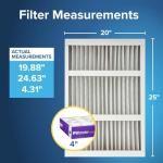 Filtrete 20x25x4 MERV 12 Air Filter 2-Pack