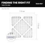 8x8x1 MERV 8 Air Filter (2-Pack)