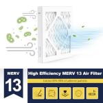 Hearthhub MERV 13 8x8 Air Filters - 4 Pack