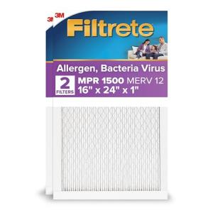 Filtrete 16x24x1 MERV 12 Air Filter 2-Pack
