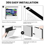 MERV 11 Air Filter 8x8x1 (2-Pack)
