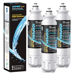 ICEPURE Plus LG Refrigerator Water Filter 3-Pack