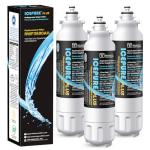 ICEPURE Plus LG Refrigerator Water Filter 3-Pack