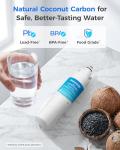 Waterdrop Refrigerator Water Filter Replacement Pack of 3