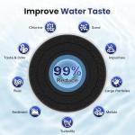 FrigiLife ADQ73613401 Refrigerator Water Filter (3-Pack)