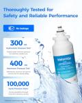 Waterdrop Refrigerator Water Filter, Pack of 4