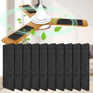 Ceiling Fan Filters 10-Pack Activated Carbon Pads