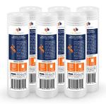 Aquaboon 5 Micron Grooved Sediment Water Filters 6-Pack