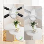 AesoKone 15 Pack Ceiling Fan Charcoal Filters