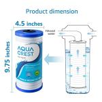 Aqua Crest Whole House Water Filter Replacement Pack
