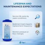 5 Micron 10 x 2.5 Whole House Water Filter