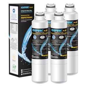 ICEPURE Plus Refrigerator Water Filter - 4 Pack