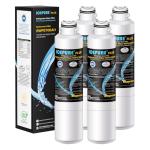 ICEPURE Plus Refrigerator Water Filter - 4 Pack