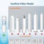Filterlogic UKF8001 Refrigerator Water Filter Replacement Pack