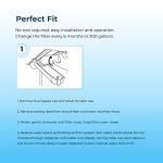 Crystala Compatible Water Filter Pack of 3