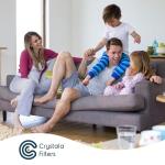 Crystala Compatible Water Filter Pack of 3