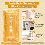 Barnakl Pet Fresh Ceiling Fan Filters - 5 Pack