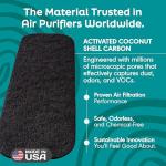 Coconut Carbon Filters for Ceiling Fan Purification