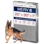 20x30x1 Washable Electrostatic Air Filter, MERV 8