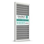 Washable MERV 8 HVAC Air Filter 12x24x1