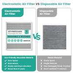 Reusable 18x20x1 Washable Electrostatic Air Filter