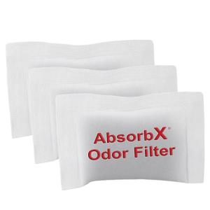 iTouchless AbsorbX Charcoal Odor Filters for Trash Cans