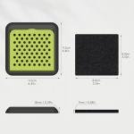 EKO Activated Charcoal Odor Filter Kit - 2-Pack