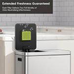 EKO Activated Charcoal Odor Filter Kit - 2-Pack