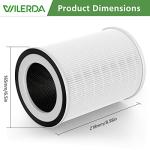 2 Pack HEPA Filters for Afloia Air Purifiers