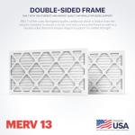 BNX TruFilter 12x30x1 MERV 13 Air Filters 4-Pack