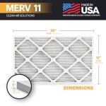 BNX TruFilter MERV 11 12x20x1 Air Filters - 6-Pack