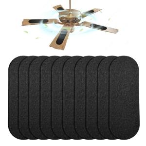 10-Pack Activated Carbon Ceiling Fan Blade Filters