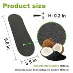 10 Pack Activated Charcoal Ceiling Fan Filters