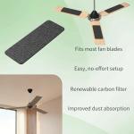 Flurose 40 Pack Ceiling Fan Dust Filters