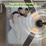 Flurose 40 Pack Ceiling Fan Dust Filters