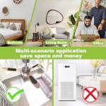 10 Pack Activated Charcoal Ceiling Fan Filters