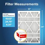 Filtrete 20x25x5 MERV 11 Air Filter 2-Pack